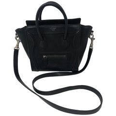 Celine Black Nano Crossbody Bag 