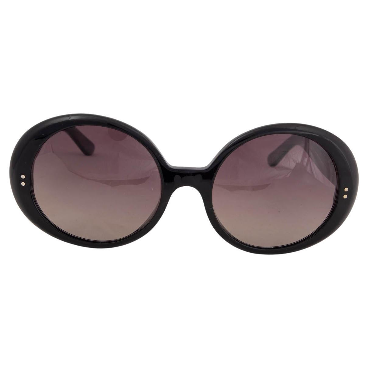 CELINE black OVAL Sunglasses CL400651 For Sale