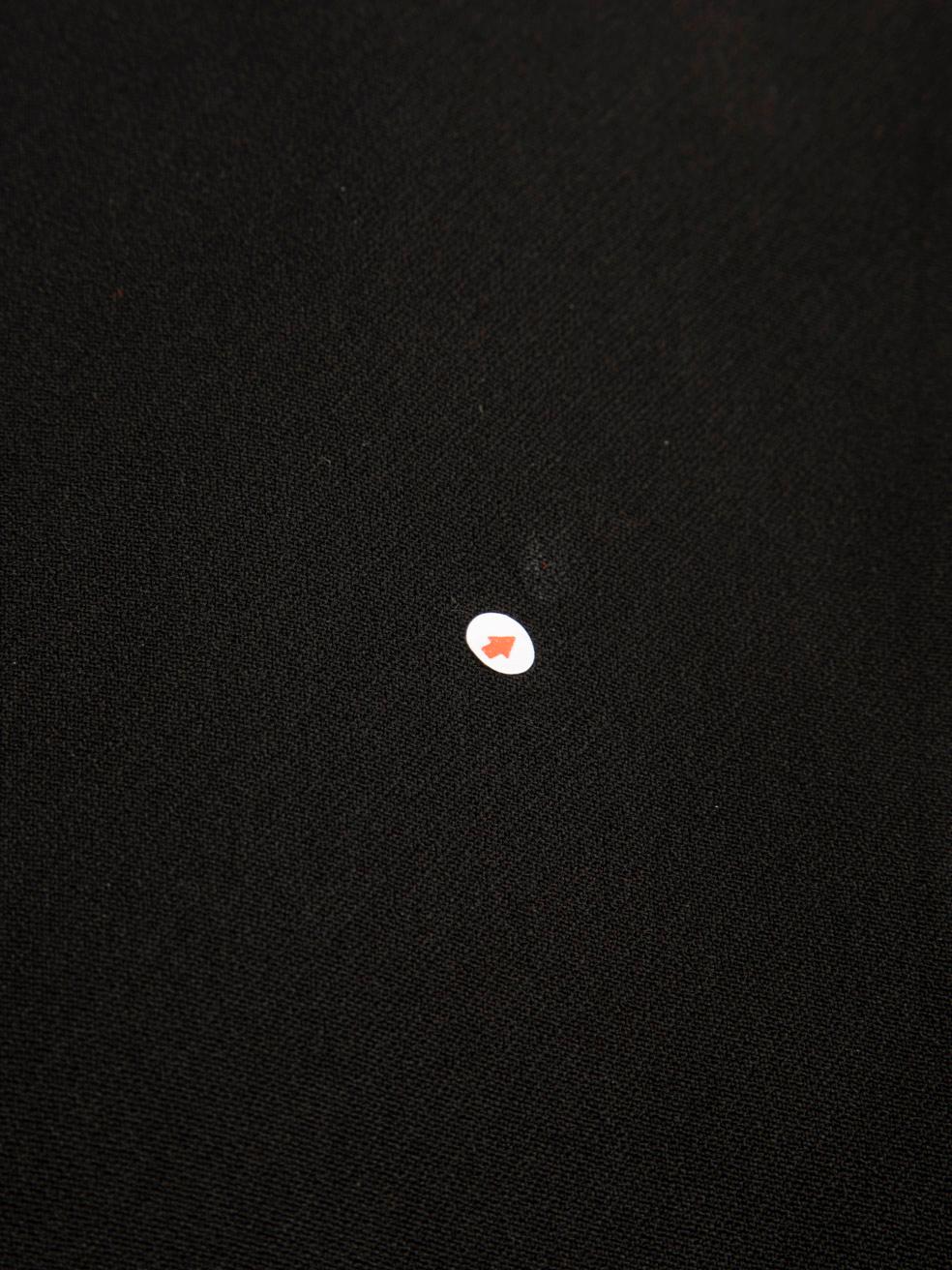 Mini robe à péplum noire Céline Taille L Bon état - En vente à London, GB