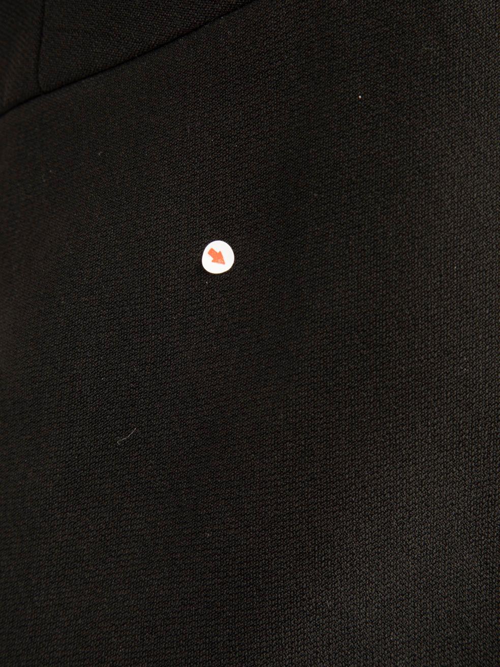 Mini robe à péplum noire Céline Taille L en vente 3