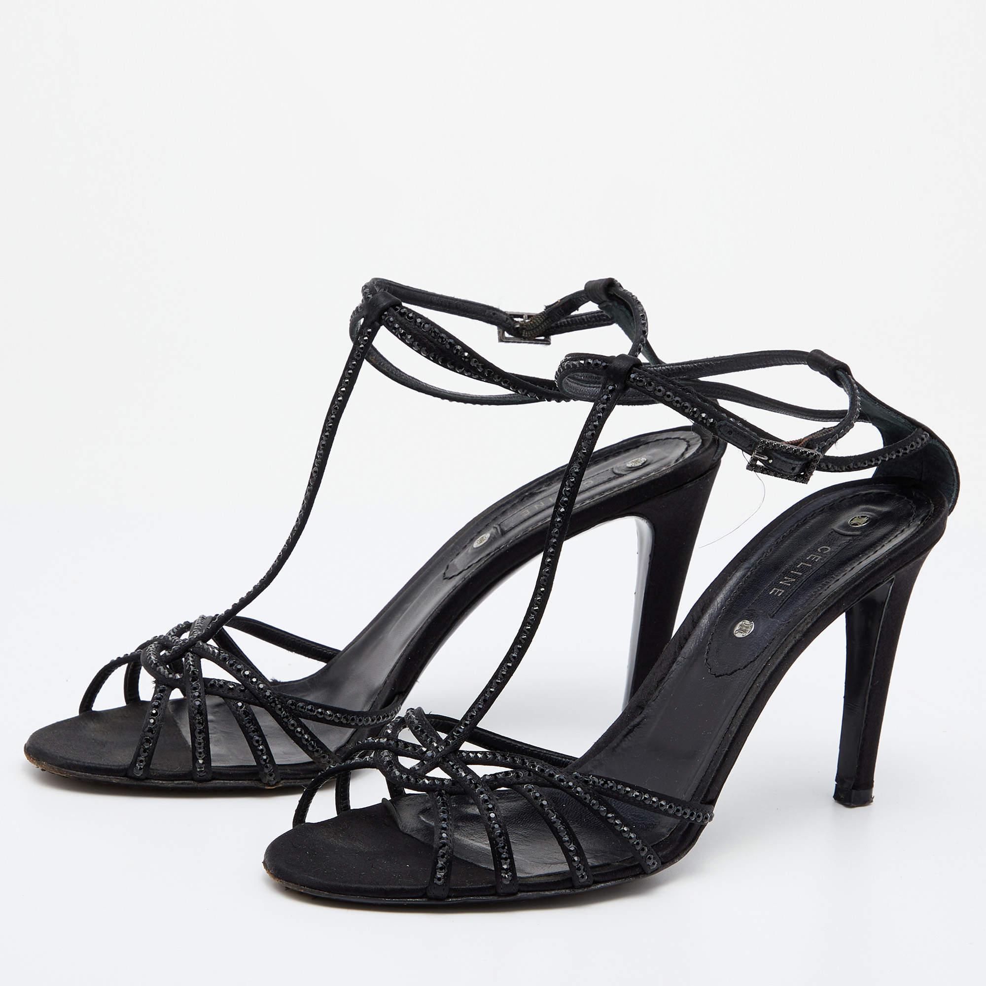 Celine strappy heels discount