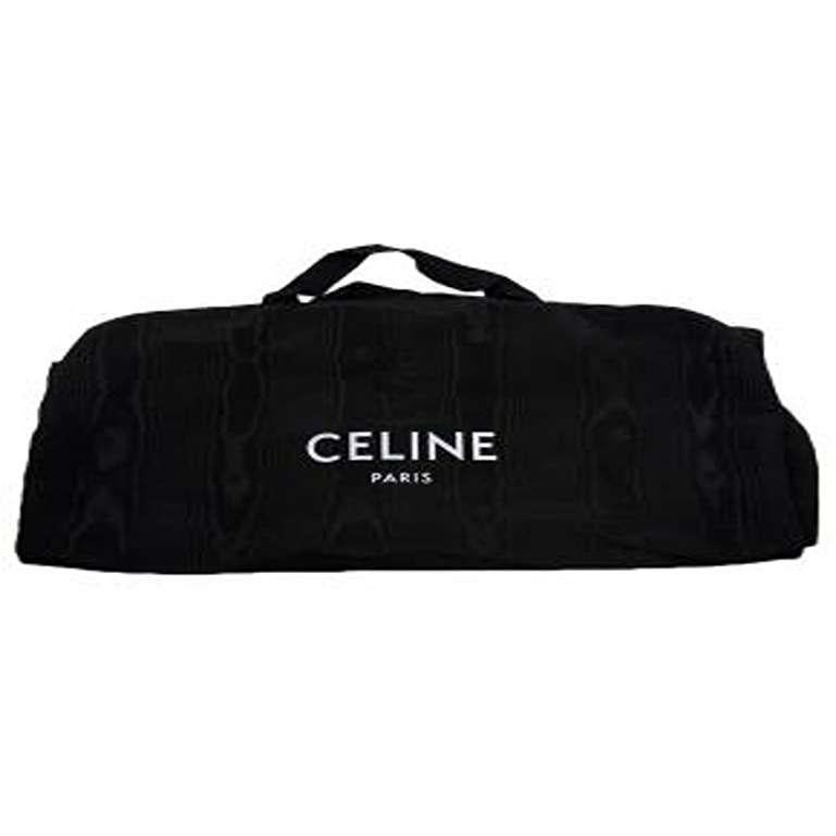 Celine Black Shaggy Mid-Length Shearling Coat For Sale 6