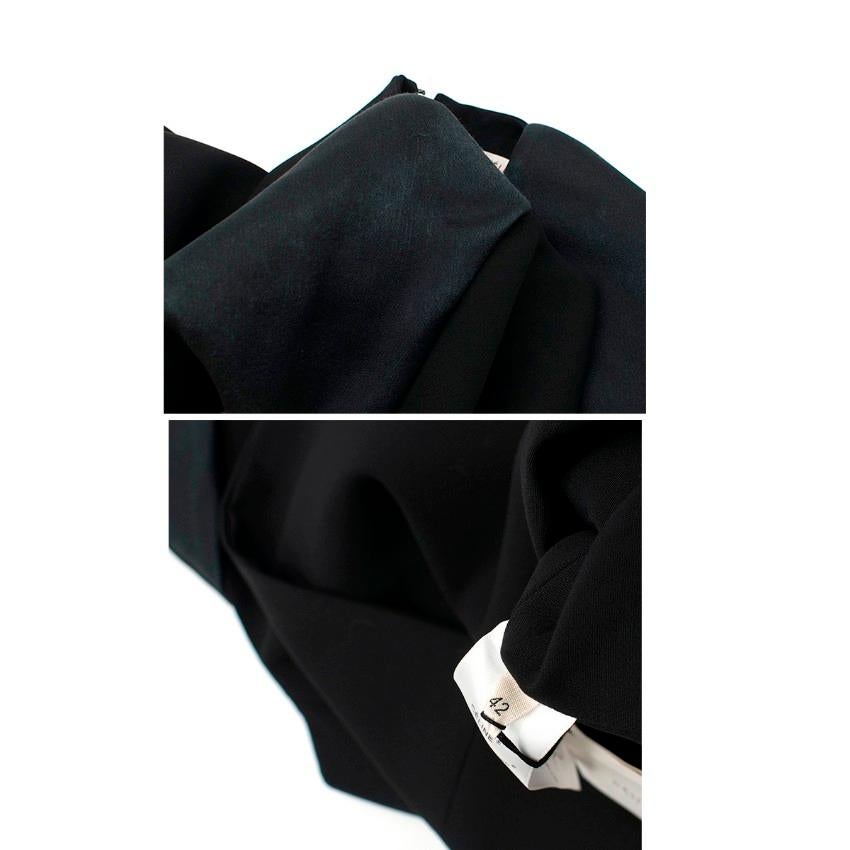 Celine Black Sleeveless Shift Dress - Size US 10  For Sale 3