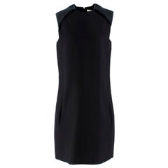 Celine Black Sleeveless Shift Dress - Size US 10 