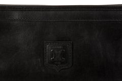 Celine Black Small Triomphe Clutch Bag