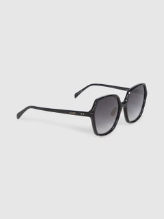 Céline Black Square Oversized Gradient Sunglasses