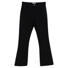 Celine Black Straight Leg Jeans