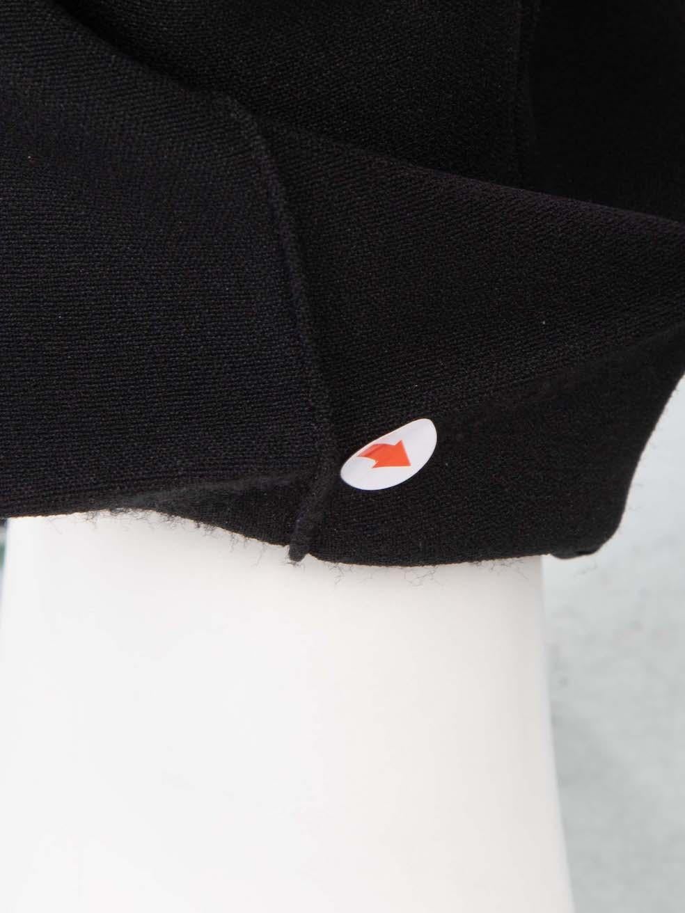 Pantalon fuselé à bordures ruban noir Céline Taille M Pour femmes en vente