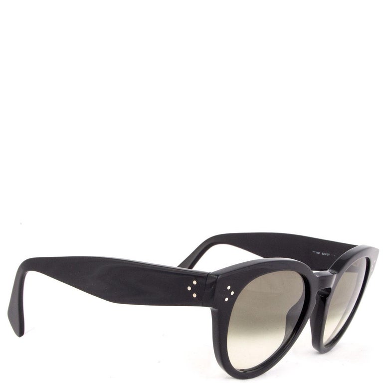 CELINE black THIN PREPPY Sunglasses gradient Lens CL-41049  display picture 3