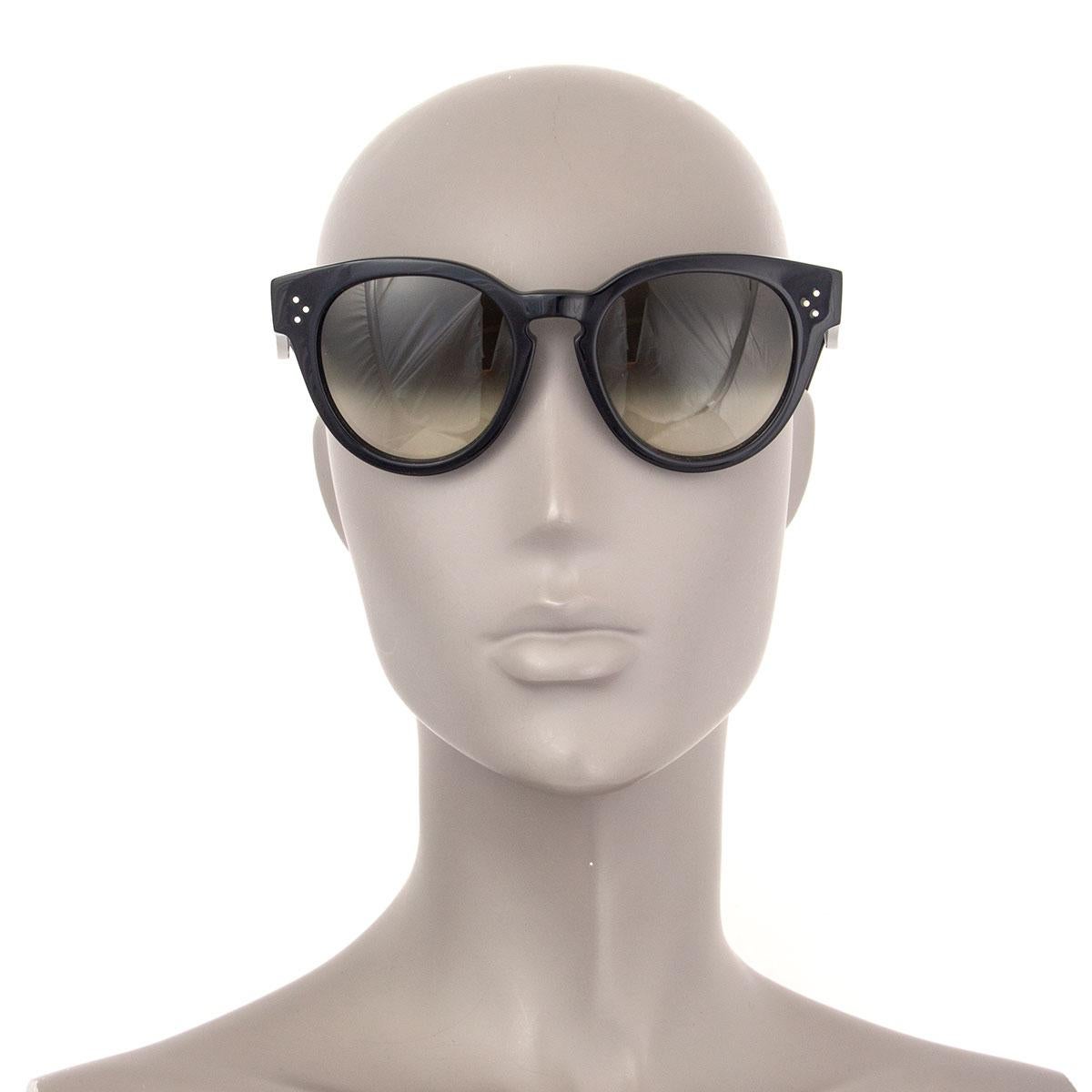 Black CELINE black THIN PREPPY Sunglasses gradient Lens CL-41049 807/XM