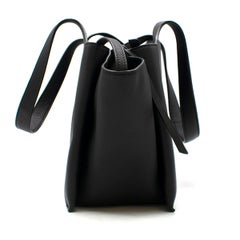Celine Black Trifold Small Shoulder Bag