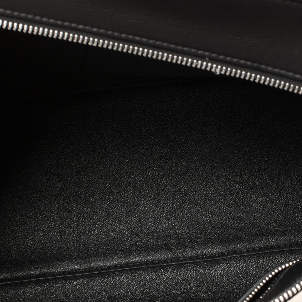 Women's Céline Black/White Leather Small Edge Bag