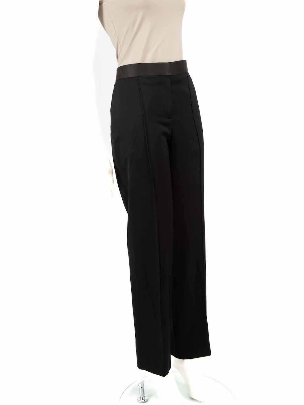 CONDITION is Very good. Minimal wear to trousers is evident. Minimal wear to external waistband with small plucks to the weave and minor marks on the internal waistband on this used Céline designer resale item.
 
 
 
 Details
 
 
 Black
 
 Wool
 
