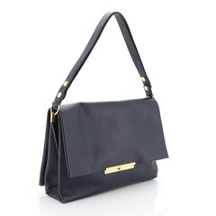 Celine Blade Shoulder Bag Leather