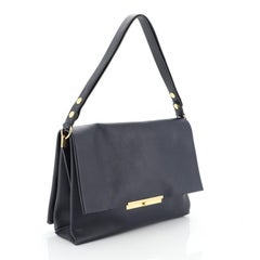 Celine Blade Shoulder Bag Leather