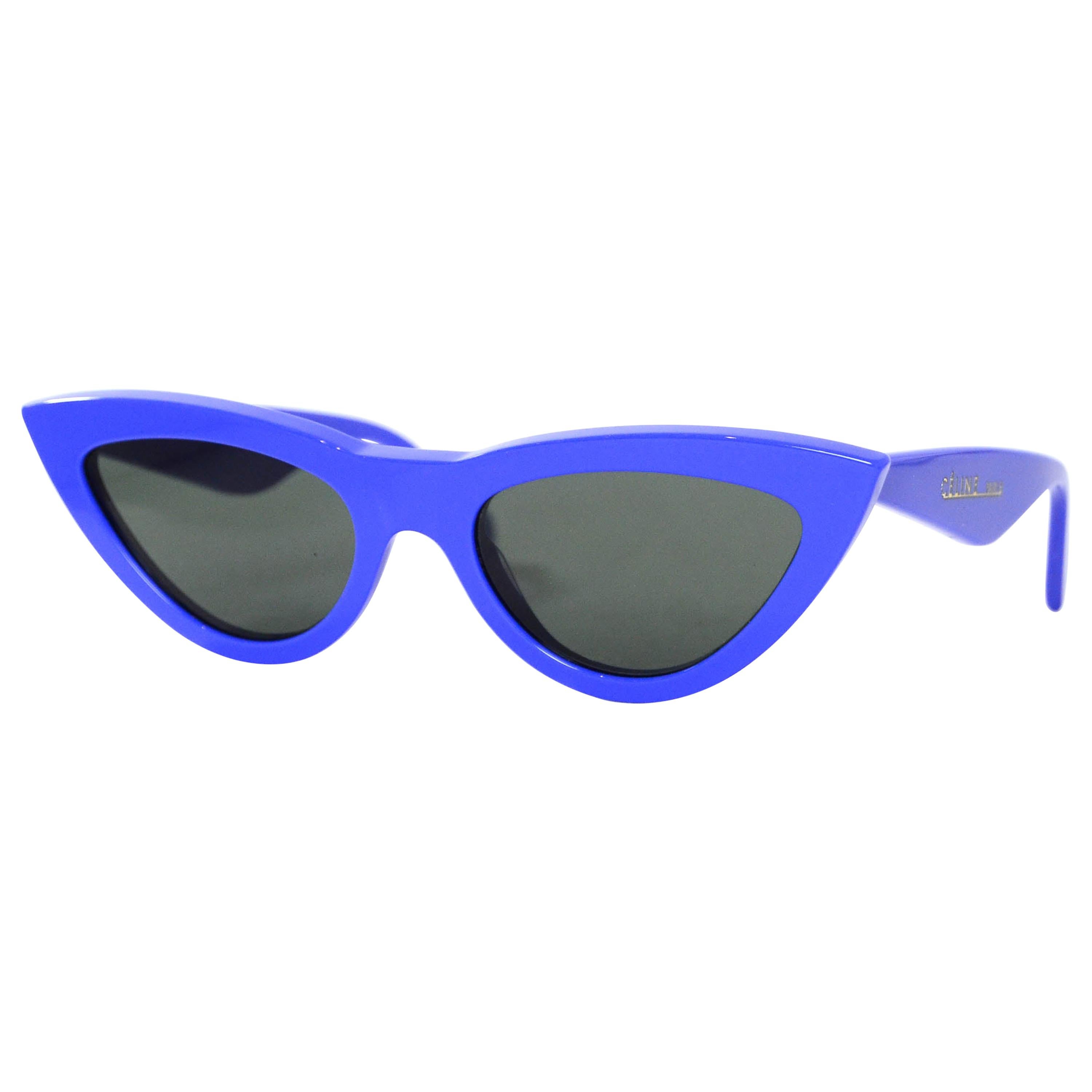 Celine Blue 56MM Cat Eye Sunglasses CL400191 rt. $460