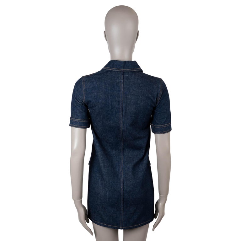 celine denim dress blue cotton 2024 WORKWEAR RINSED WASH MINI SHIRT XS For Sale at 1stDibs Pick a Size:L ✨ Long-Sleeve Beaded Illusion March-launch-2026 Elevate your fashion game