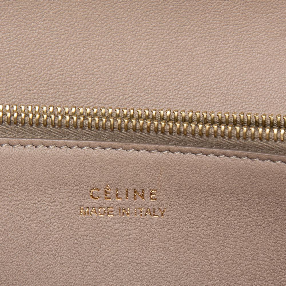 Celine Blue Leather Large Multifunction Flap Wallet 3