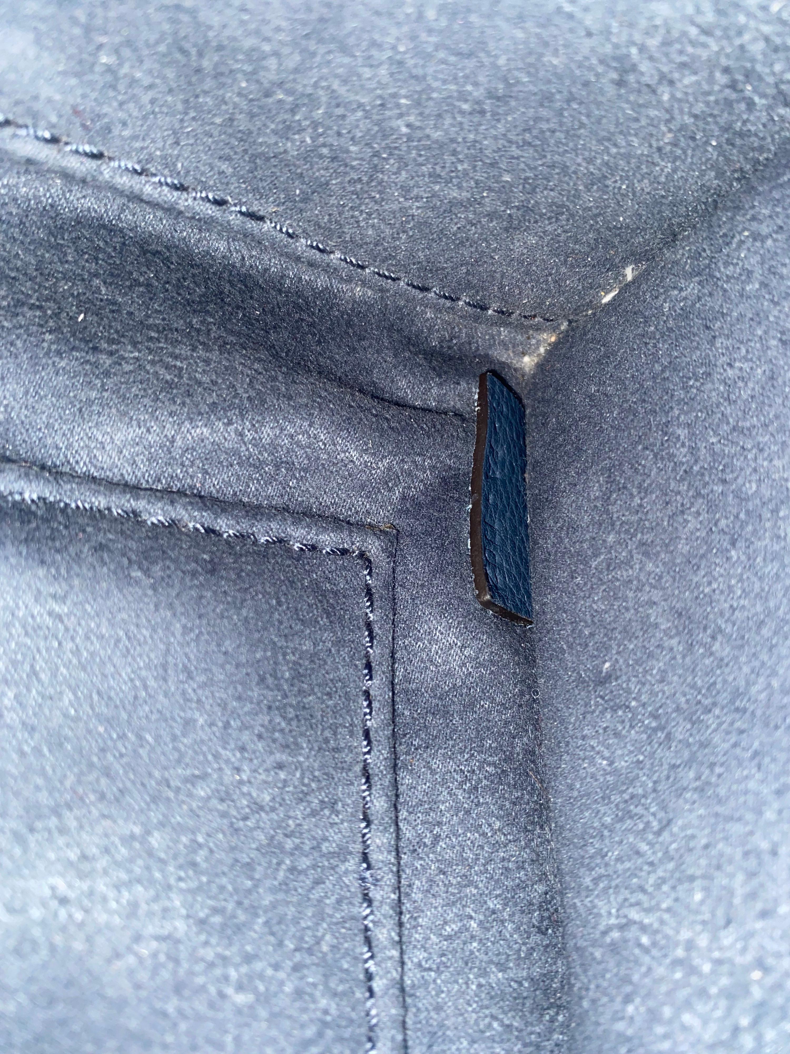 Céline Blue Leather Nano Luggage Tote 4