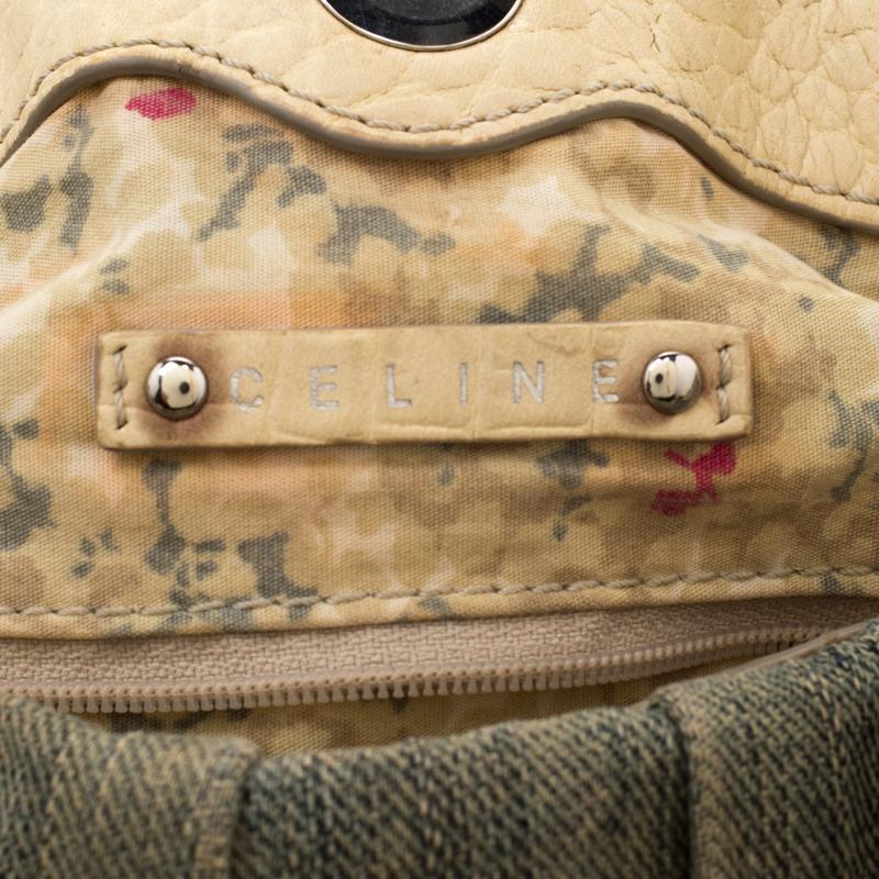 denim celine bag