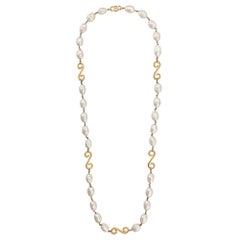 Céline Bold Pearl-embellished Necklace