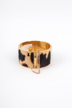 Bracelet en métal doré de Celine