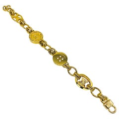 CÉLINE Bracelet vintage en forme de boucle, années 1980