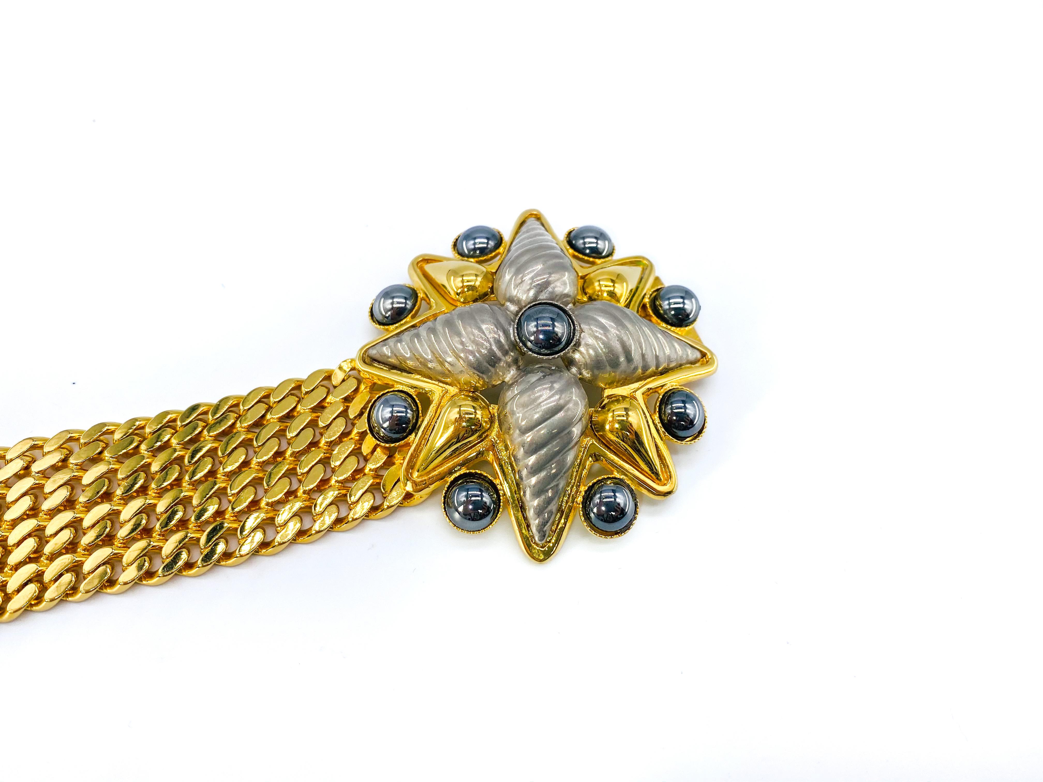 Women's or Men's CELINE bracelet Vintage 1990s