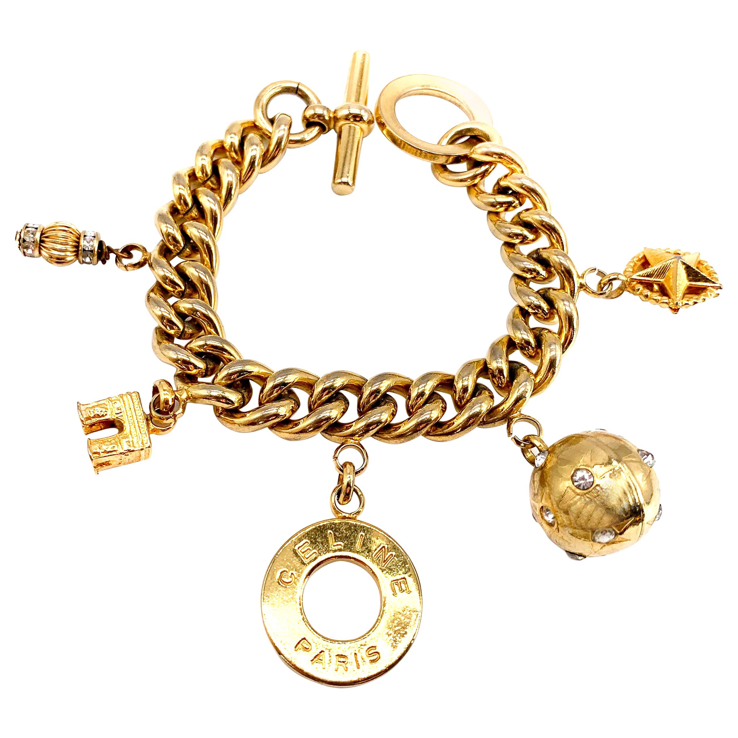 CELINE Bracelet Vintage 1990s