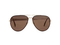 Occhiali da sole Celine Aviator marroni
