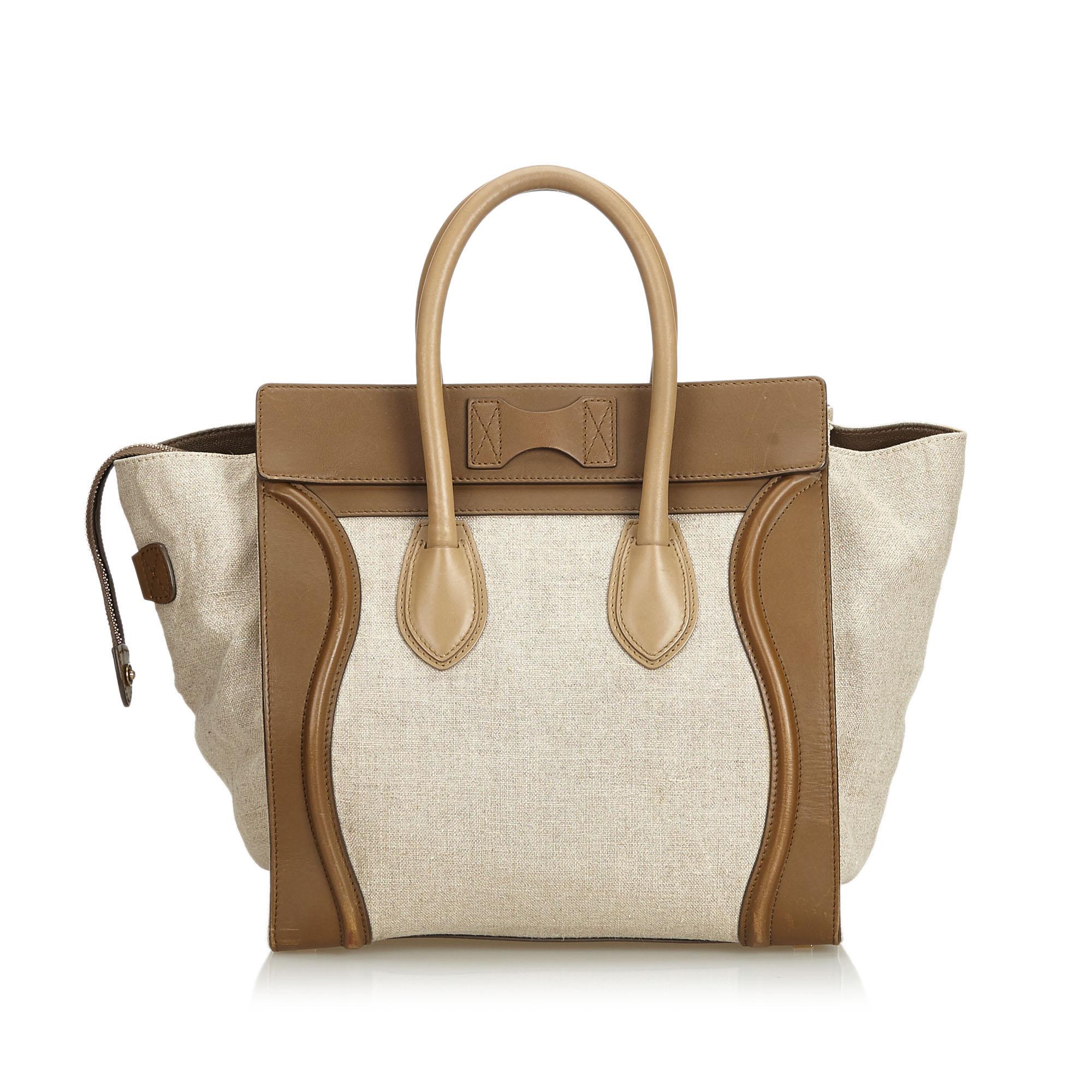 celine fabric tote