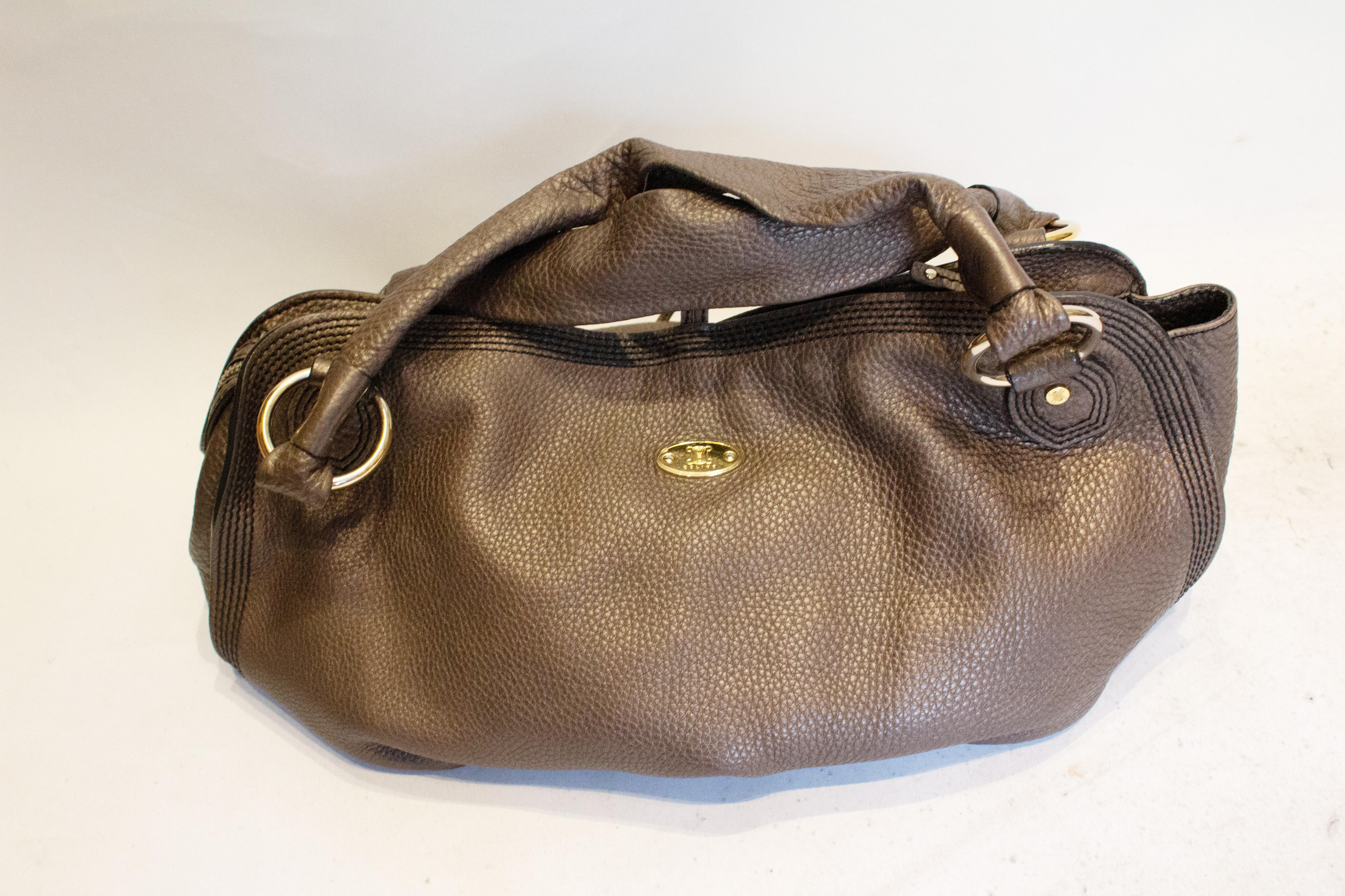 celine bag brown leather