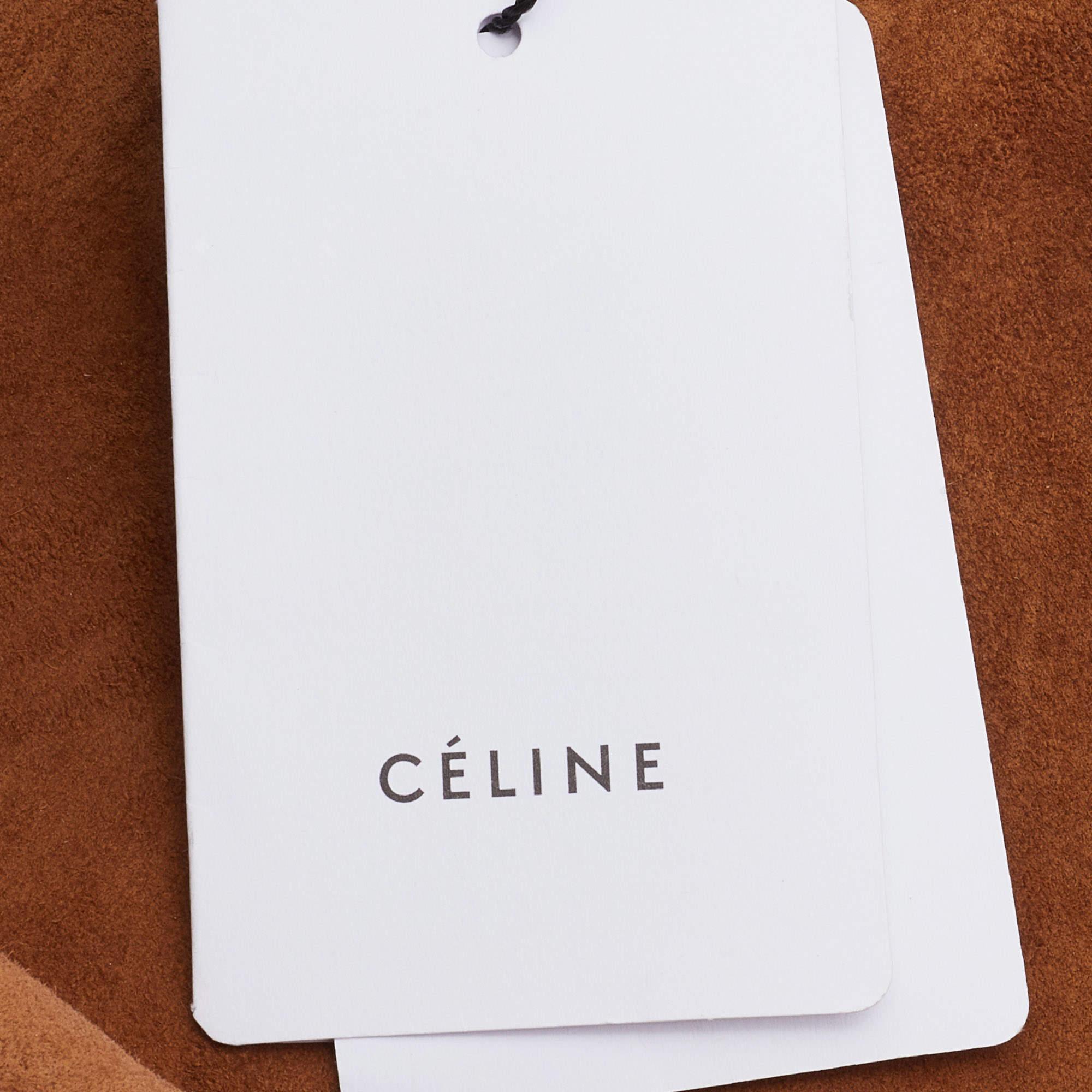 Celine Brown Leather Medium Cabas Phantom Tote 6