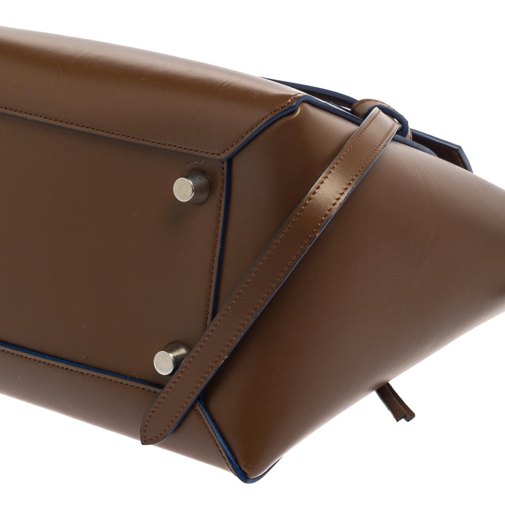 Celine Brown Leather Micro Belt Bag 3