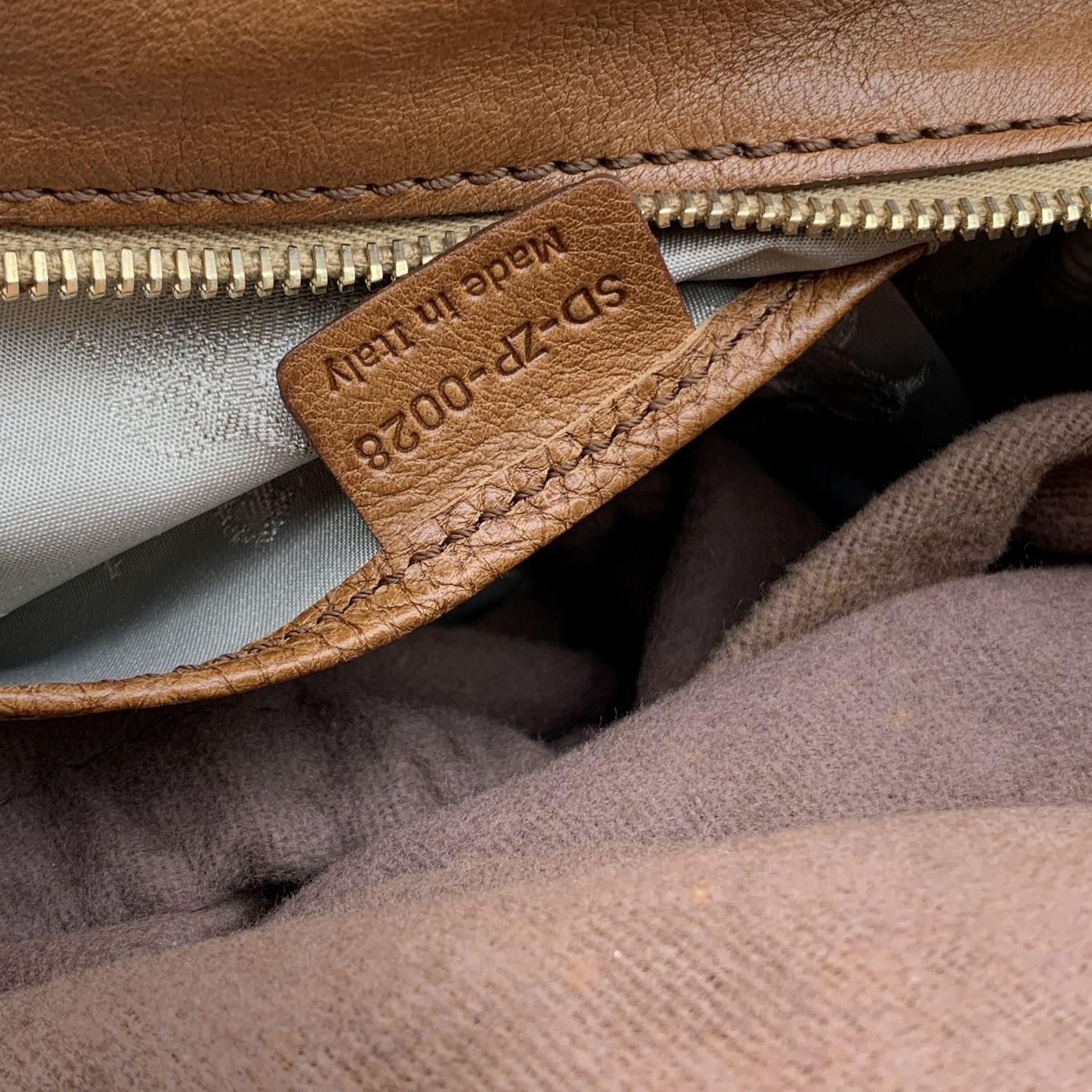 Celine Brown Leather Orlov Bag Shoulder Bag Handbag 3