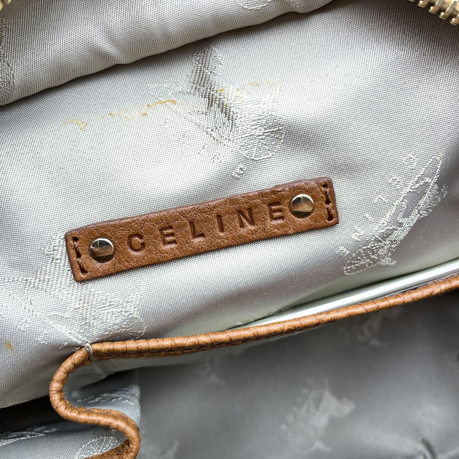 Celine Brown Leather Orlov Bag Shoulder Bag Handbag 4