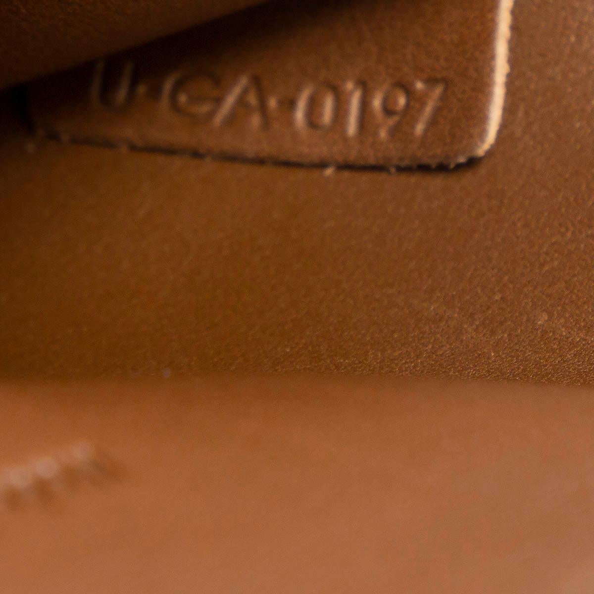 CELINE brown leather TRI-FOLD MEDIUM Shoulder Bag 1
