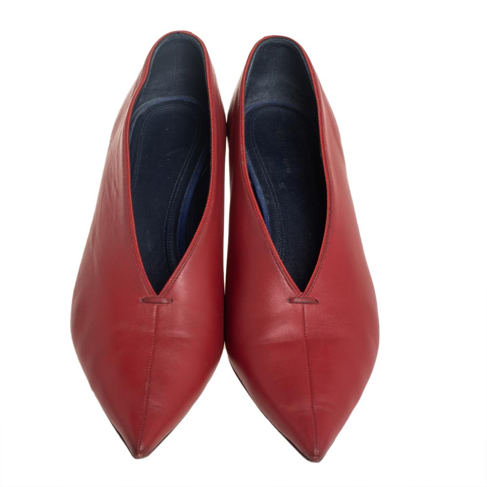 Celine soft v neck pump on sale