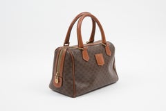 Celine Brown Monogram “Triomphe” Mini Speedy Bag