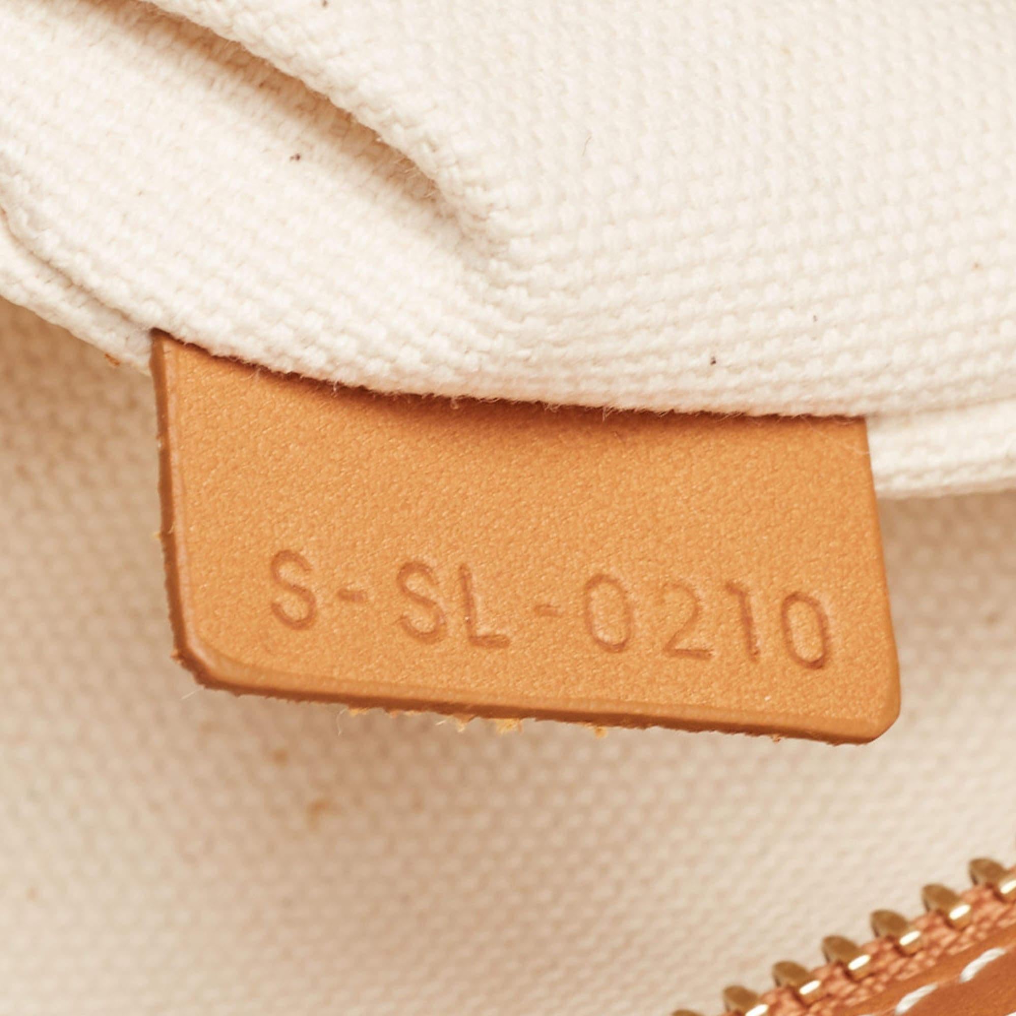 Celine Brown/Off White Canvas and Leather Vertical Cabas Tote 8