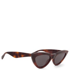 CELINE brown Tortoise Cat-Eye Sunglasses CL40191N