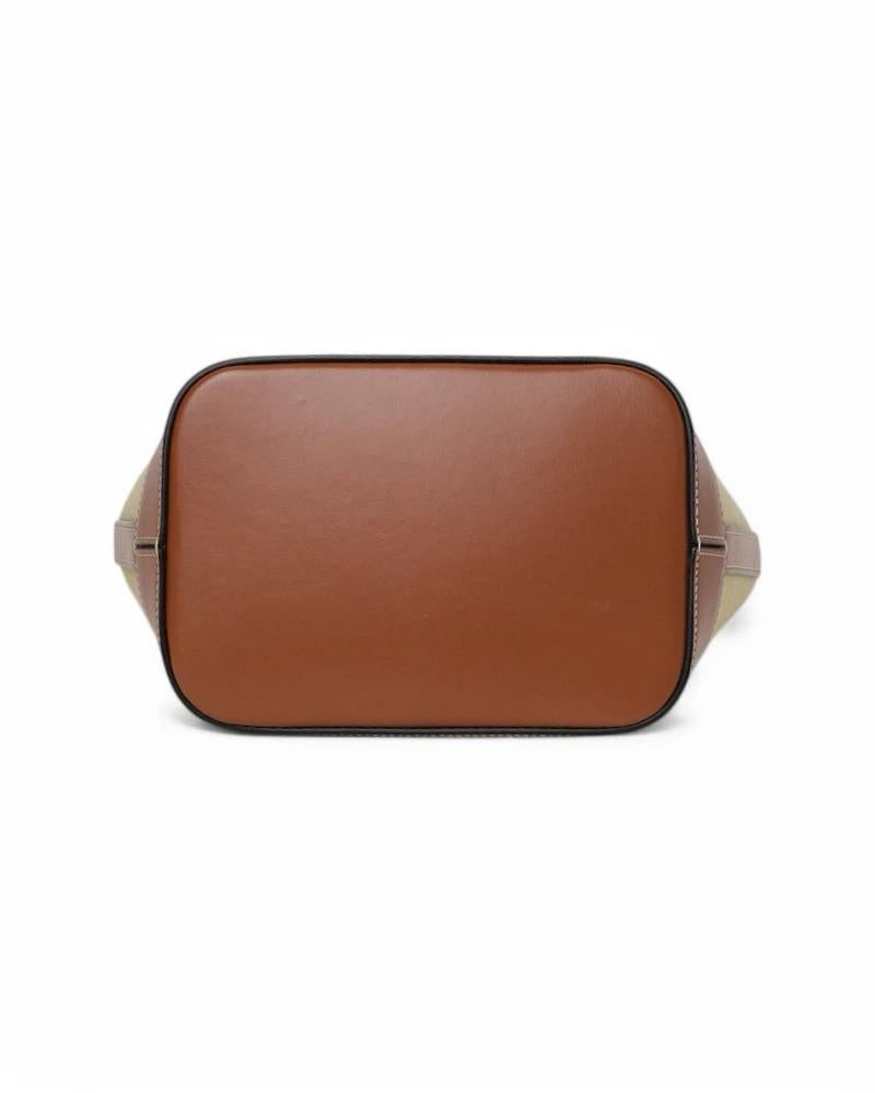 Celine Bucket Cuir Triomphe Small Canvas Leather 2