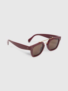 Céline Burgundy Acetate Sunglasses