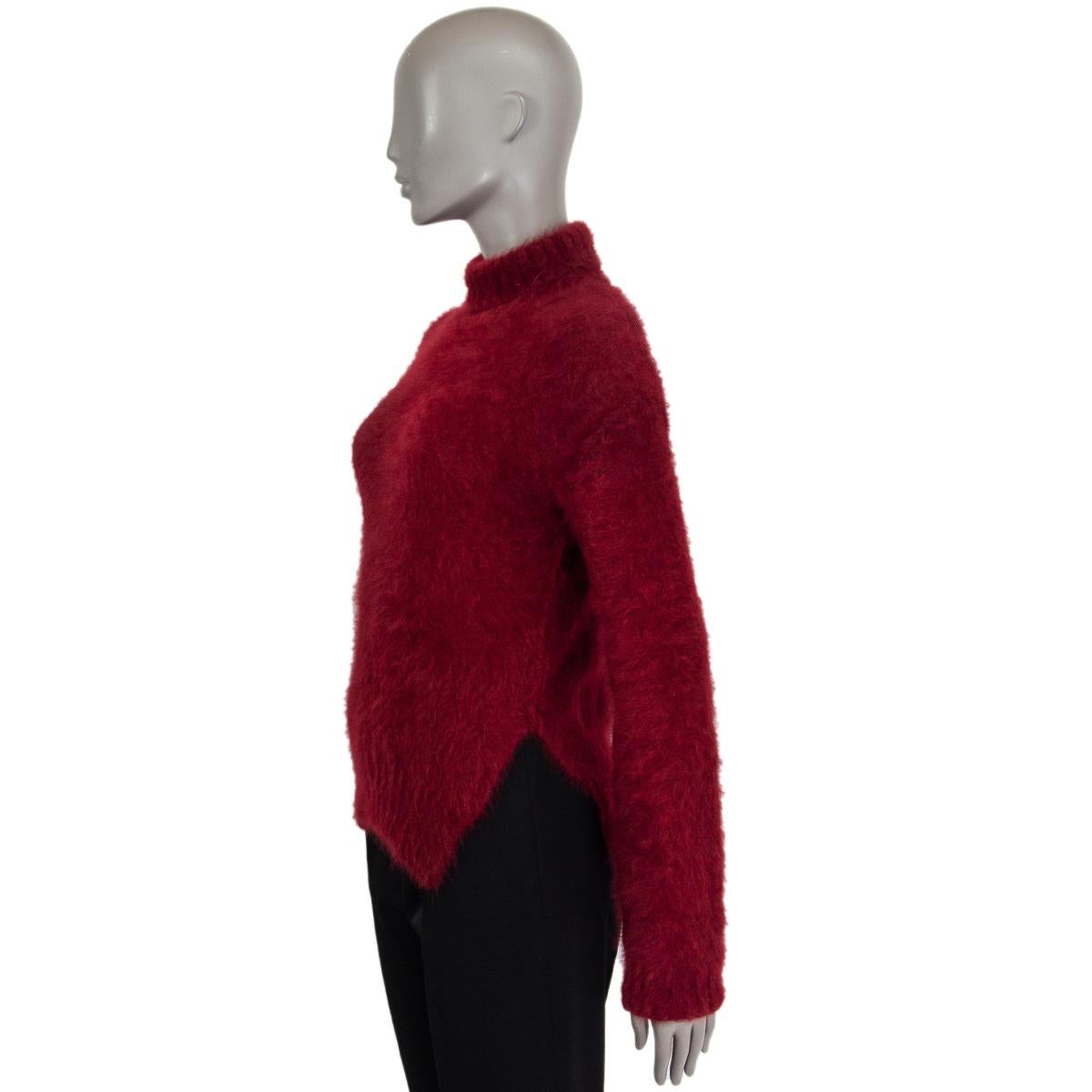 angora turtleneck sweater