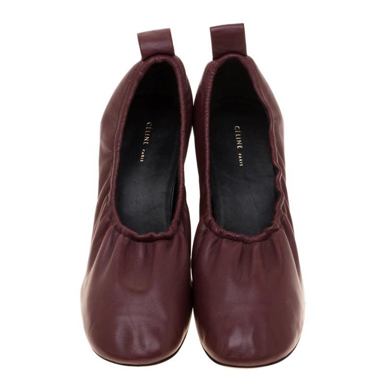 celine ballerina pumps