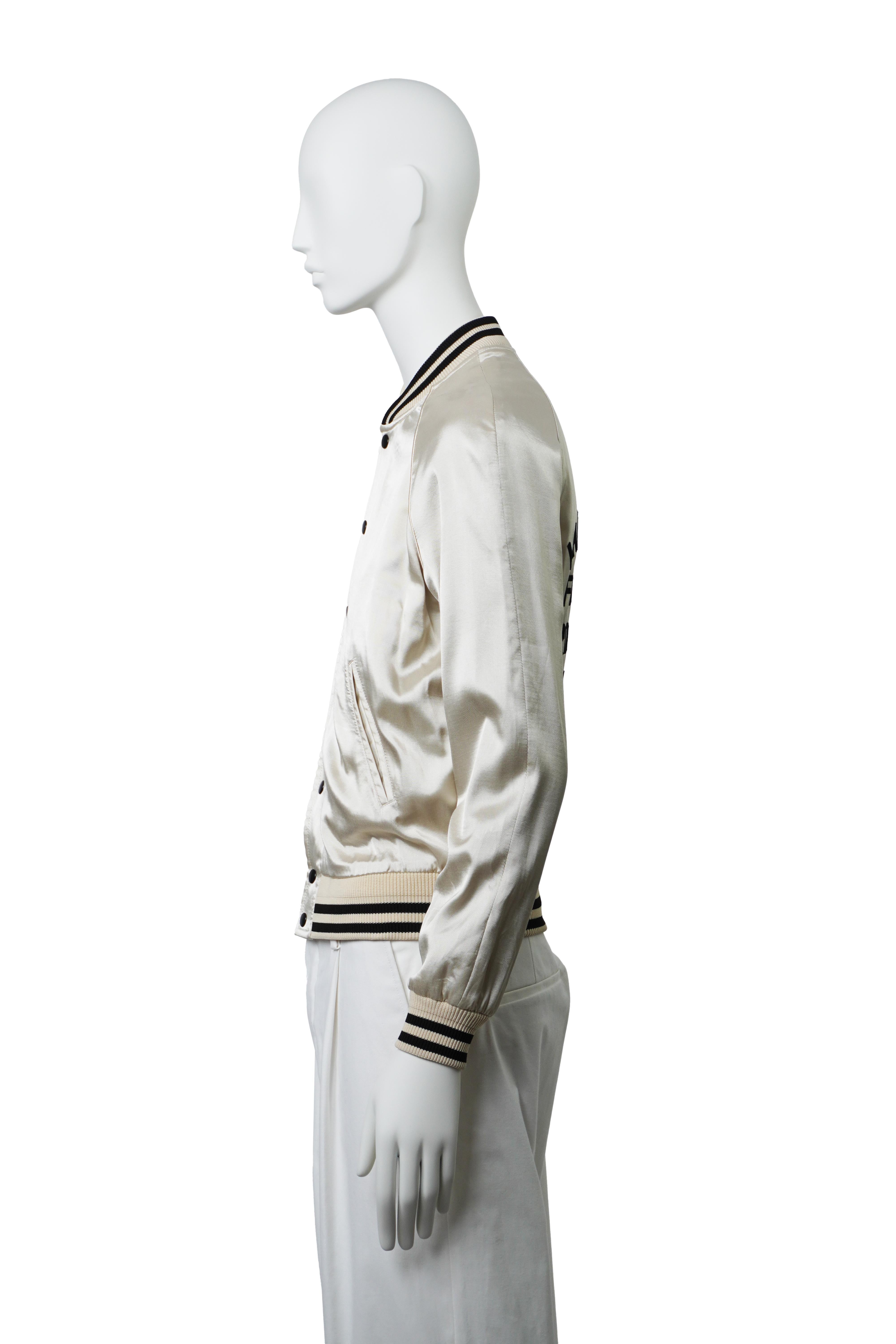 Uomo CELINE By HEDI SLIMANE S/S 2020 David Kramer Nostalgia Jacket 46 in vendita