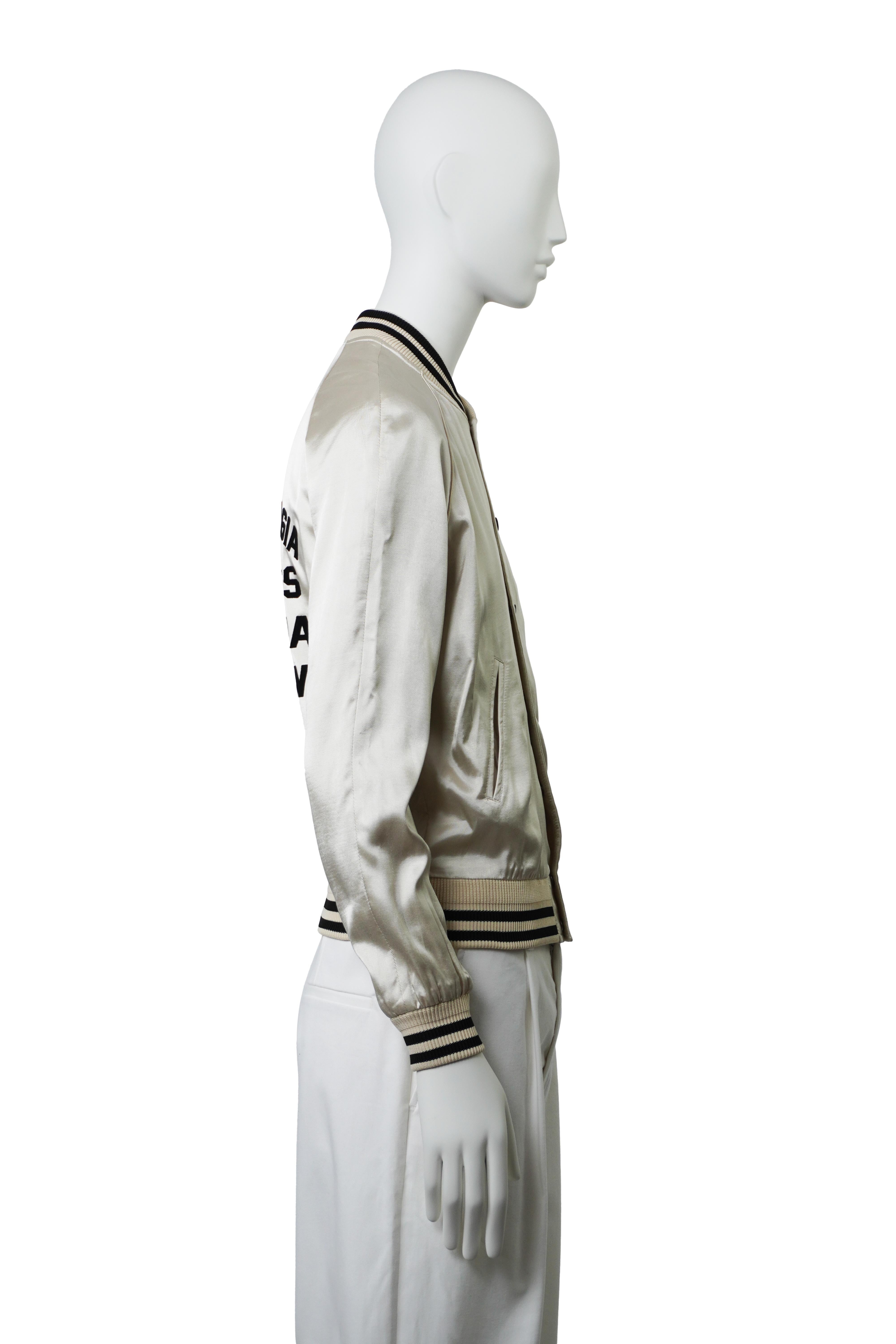 CELINE By HEDI SLIMANE S/S 2020 David Kramer Nostalgia Jacket 46 in vendita 4