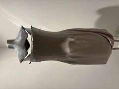 Celine by Ivana Omazic SS 2009 (Look 17) Strapless White & Lilac Mini Dress