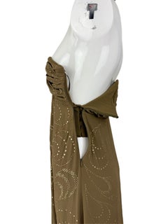 CELINE by MICHAEL KORS 2003 Vintage Runway Silk Maxi Dress Gown