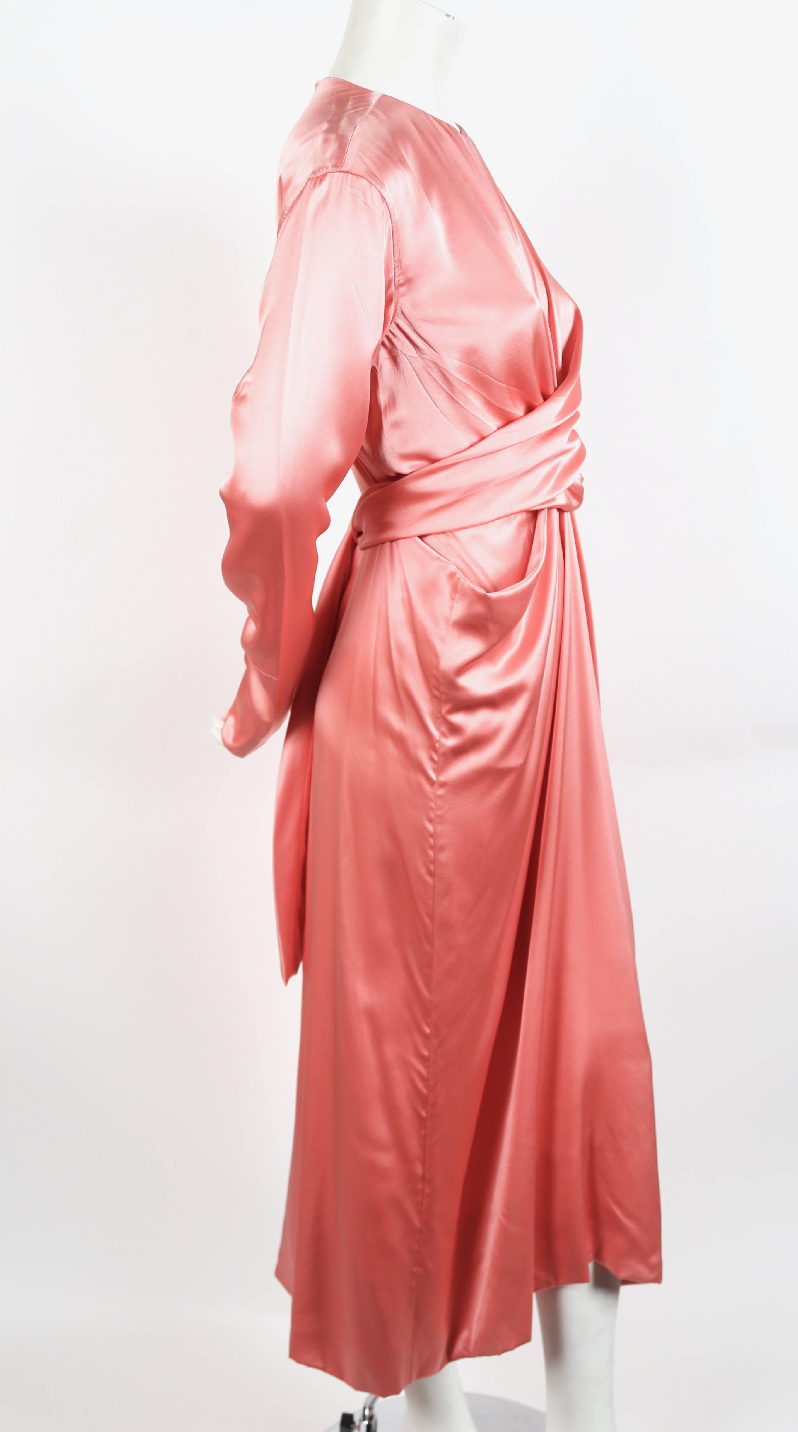celine pink dress